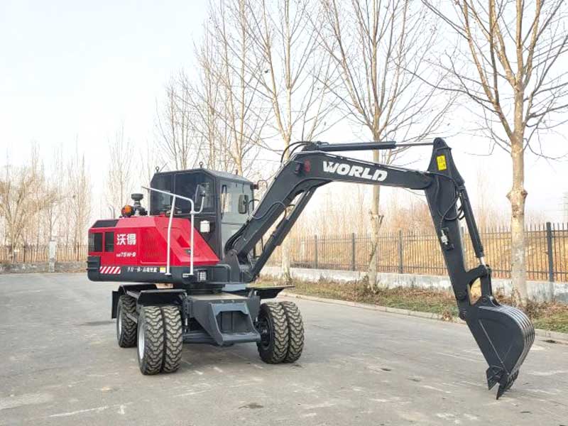 Wheel excavator