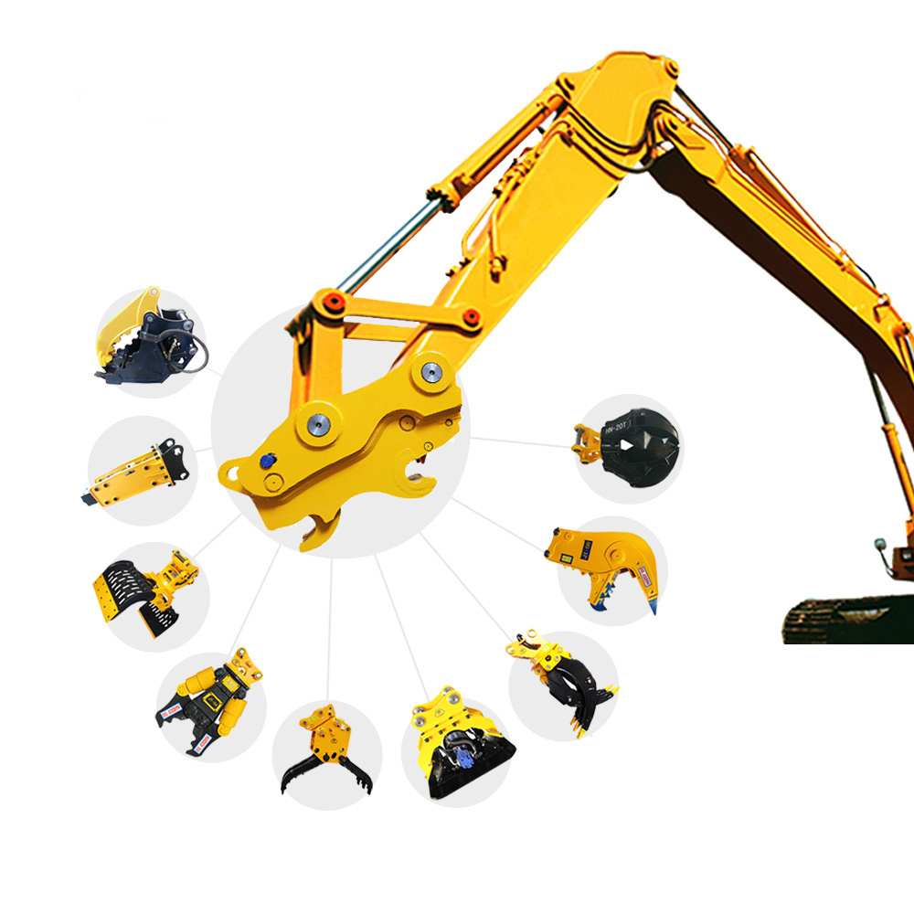 Hydraulic Quick Coupler for Efficient Excavator Attachment Changes