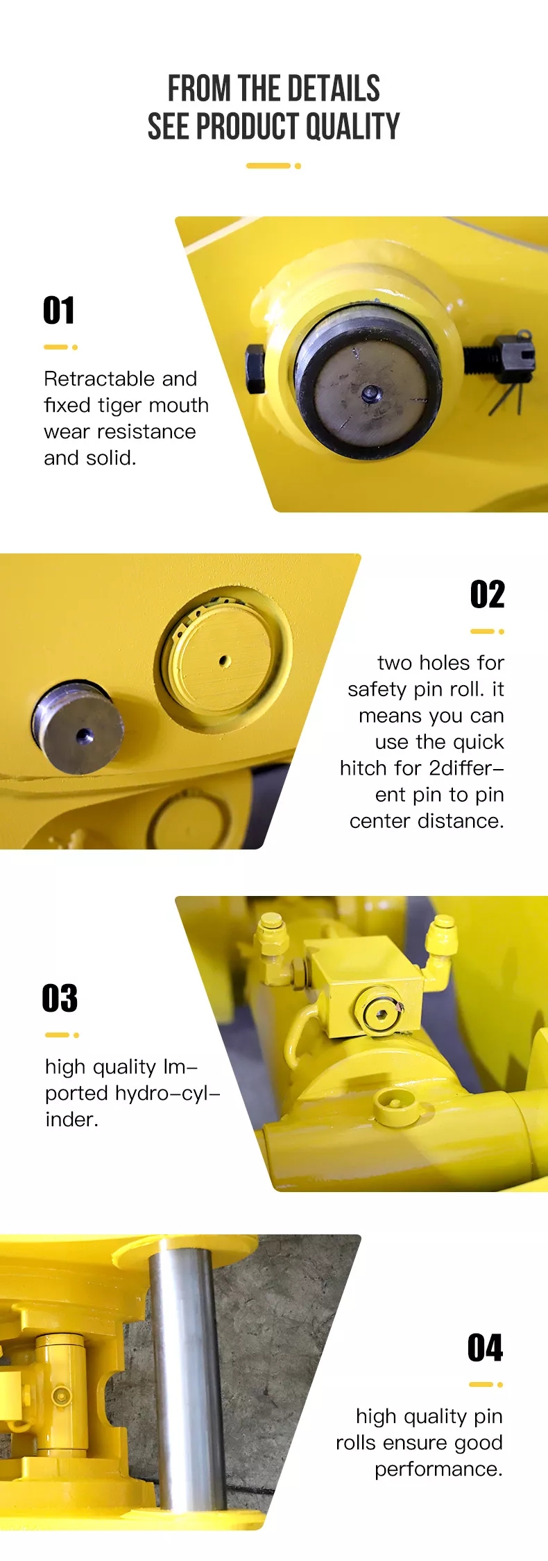 Hydraulic Quick Coupler for Efficient Excavator Attachment Changes