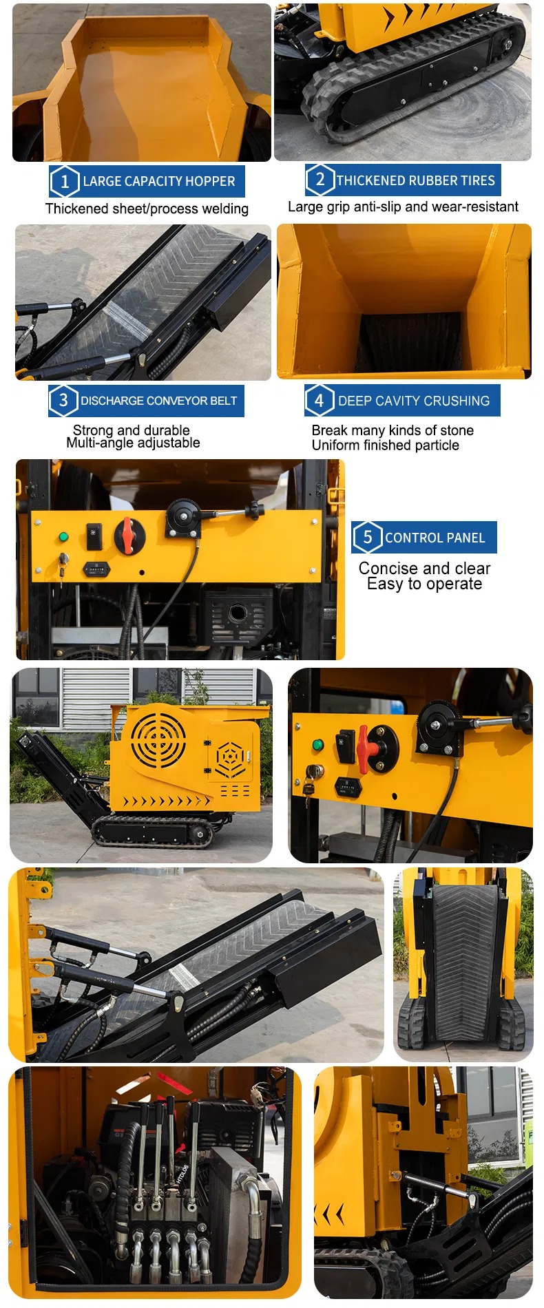 Eco-Friendly LC430 Mobile Jaw Crusher with High Efficiency Eco-Friendly LC430 Mobile Jaw Crusher with High Efficiency