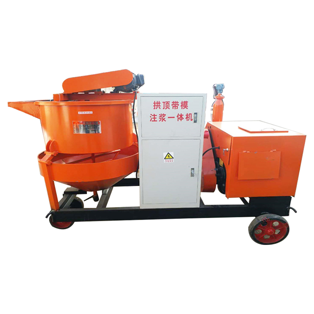 The Integrated Grouting Trolley with Precision and Power