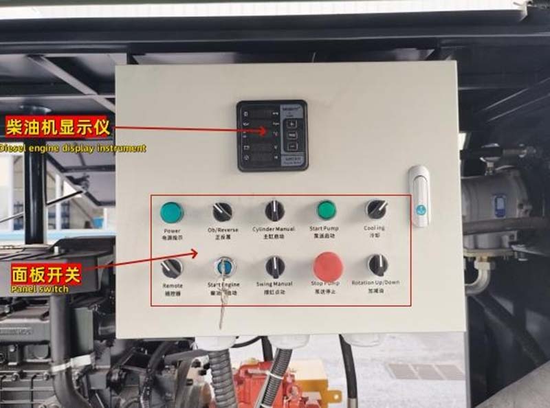 HBT50.10.92RS Diesel Concrete Transfer Pump