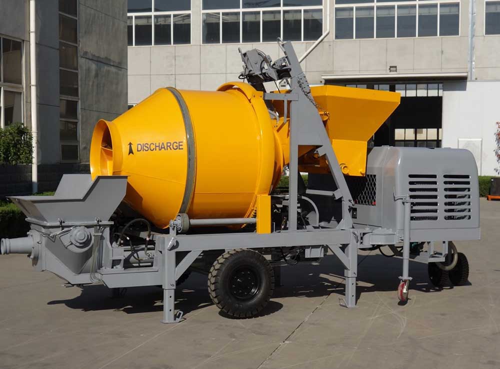 Diesel Concrete Mixer Pump Diesel Concrete Mixer Pump