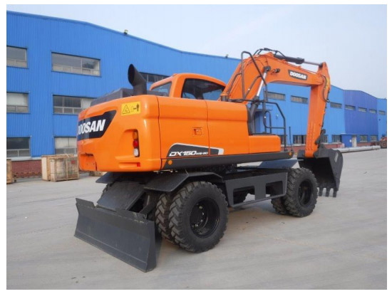 Doosan DX150WE9C Fuel-Efficient and Powerful Used Excavator