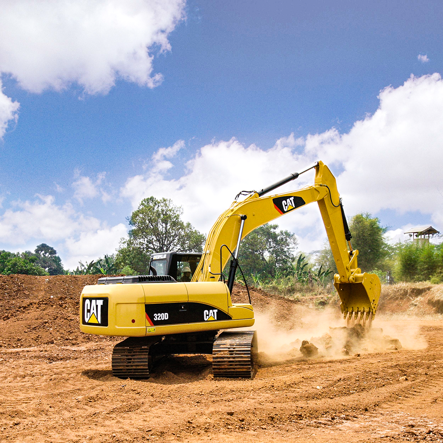 High-quality second-hand Cat 320D excavator