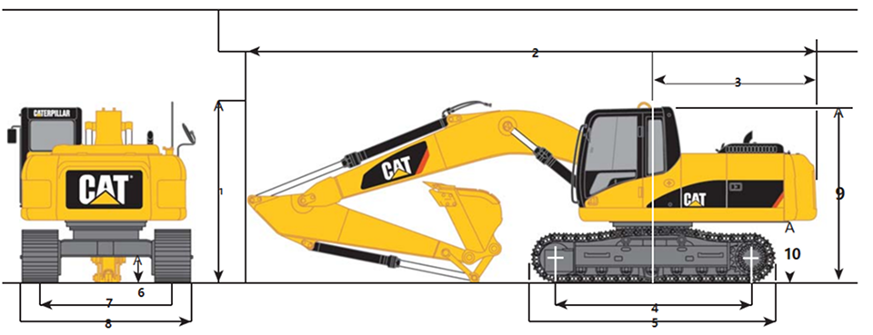 High-quality second-hand Cat 320D excavator