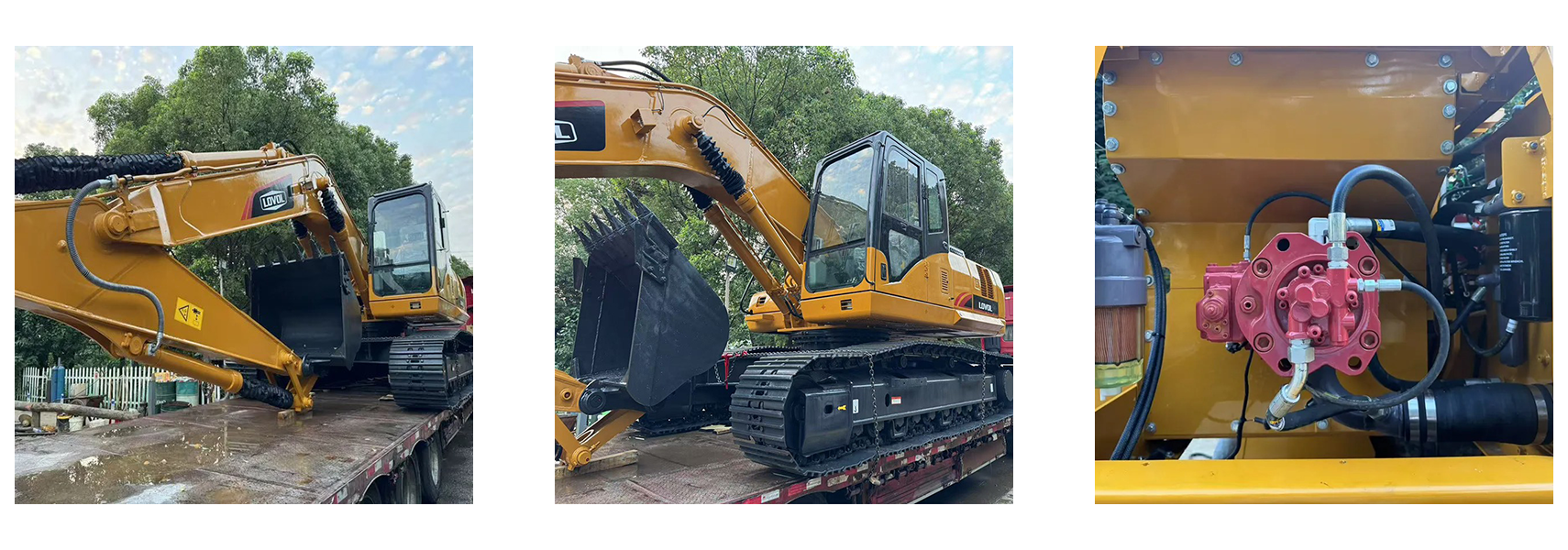 Foton Lovol Fr260 26ton Used Excavators With Hydraulic System